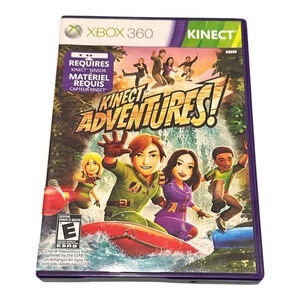 Kinect Adventures! Microsoft Xbox 360 Game Complete E10+ Kinect Required NTSC